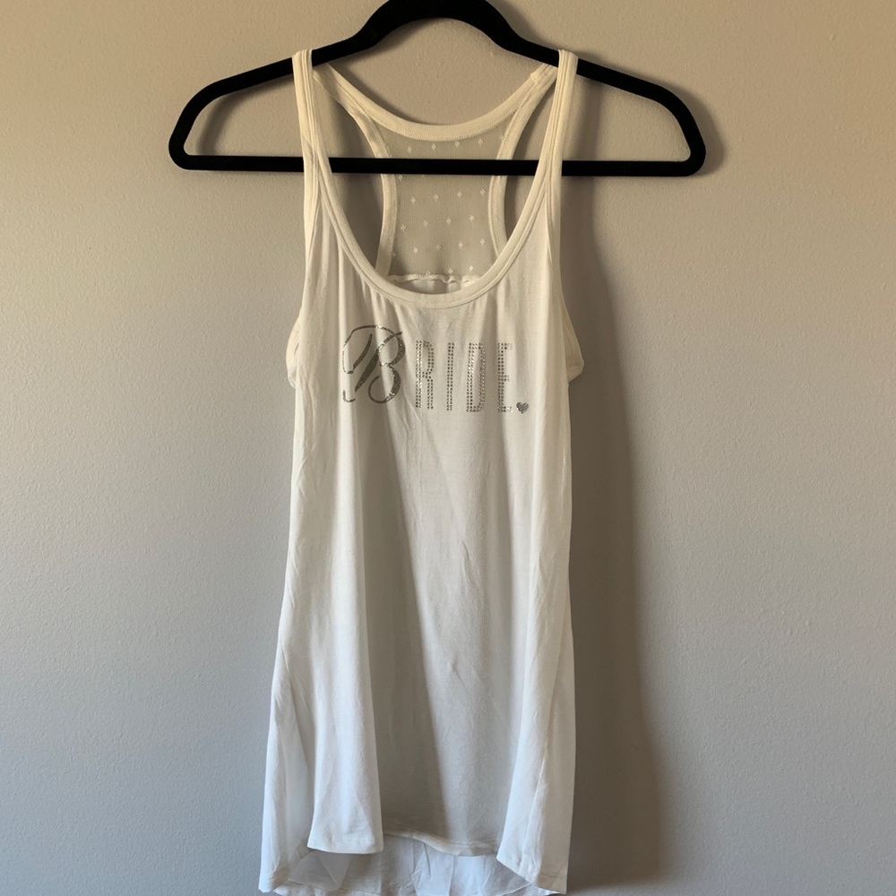 Bride Victoria’s Secret tank